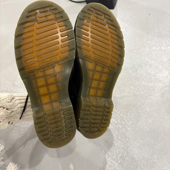 Dr. Martens 1460 Pascal Nappa Zipper Boots Women's US 7 Black Lace Up/Zip - Picture 3 of 9